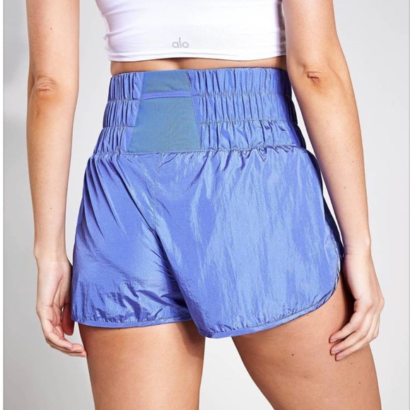 Free People FP Movement The Way Home Shorts, African Violet, Size Small - Picture 3 of 5